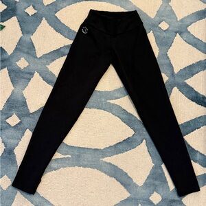 Bia Brazil Black Leggings with Calf Cutouts - Size S